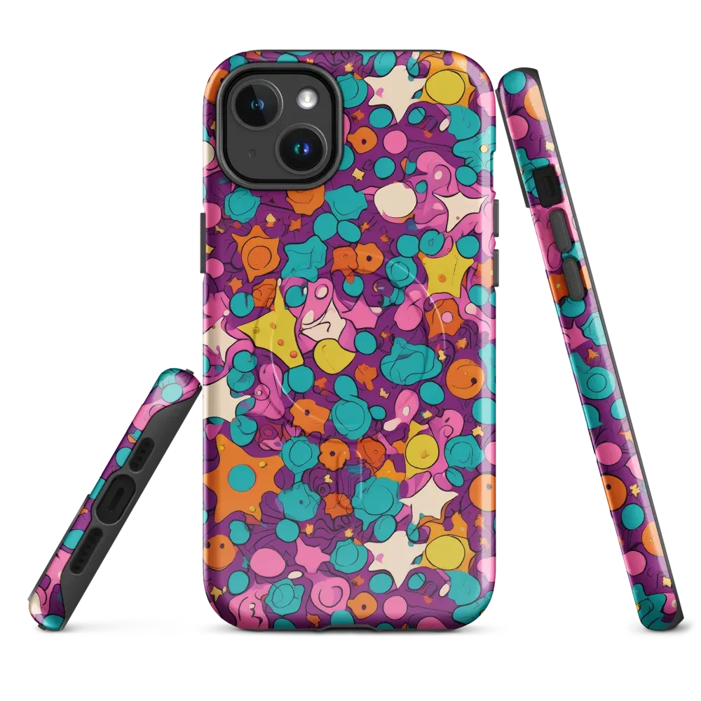 Candy Comet on MagSafe Tough Case for iPhone® — Front