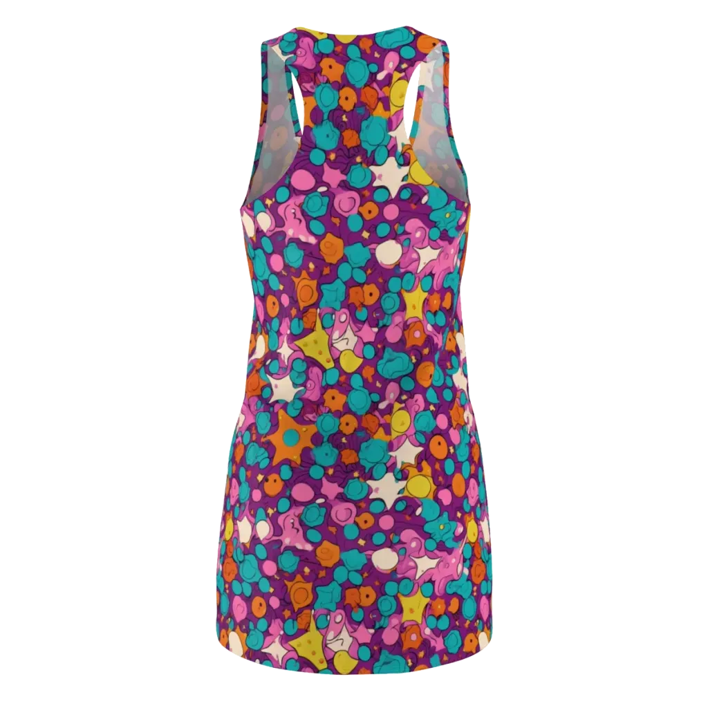 Candy Comet on Racerback Dress — Back