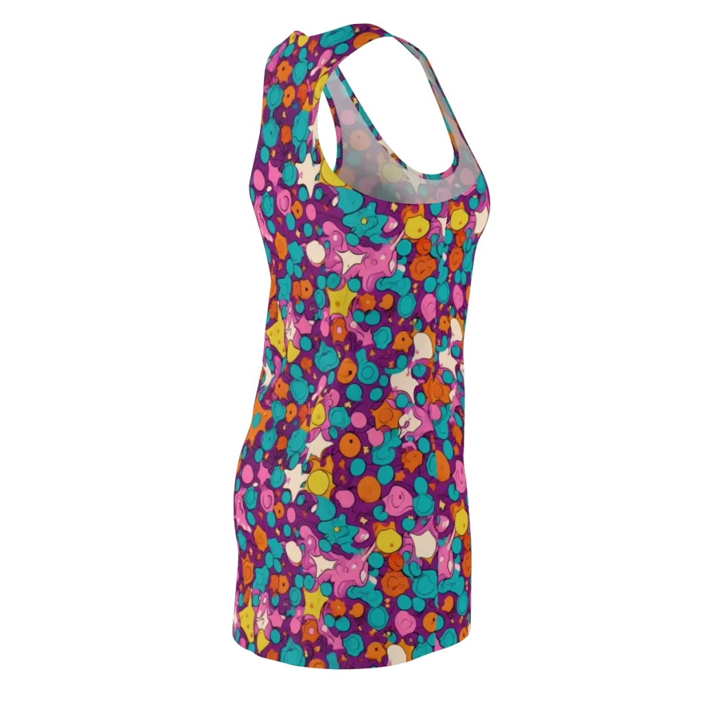 Candy Comet on Racerback Dress — Back Side