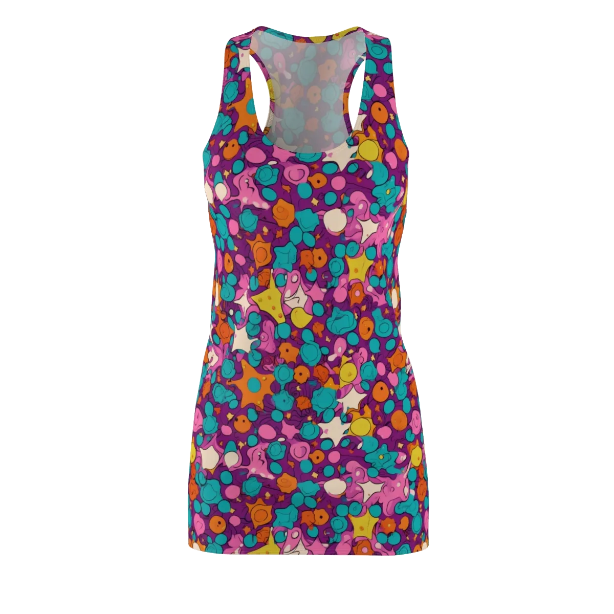 Candy Comet on Racerback Dress — Front