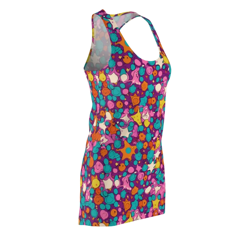 Candy Comet on Racerback Dress — Front Side