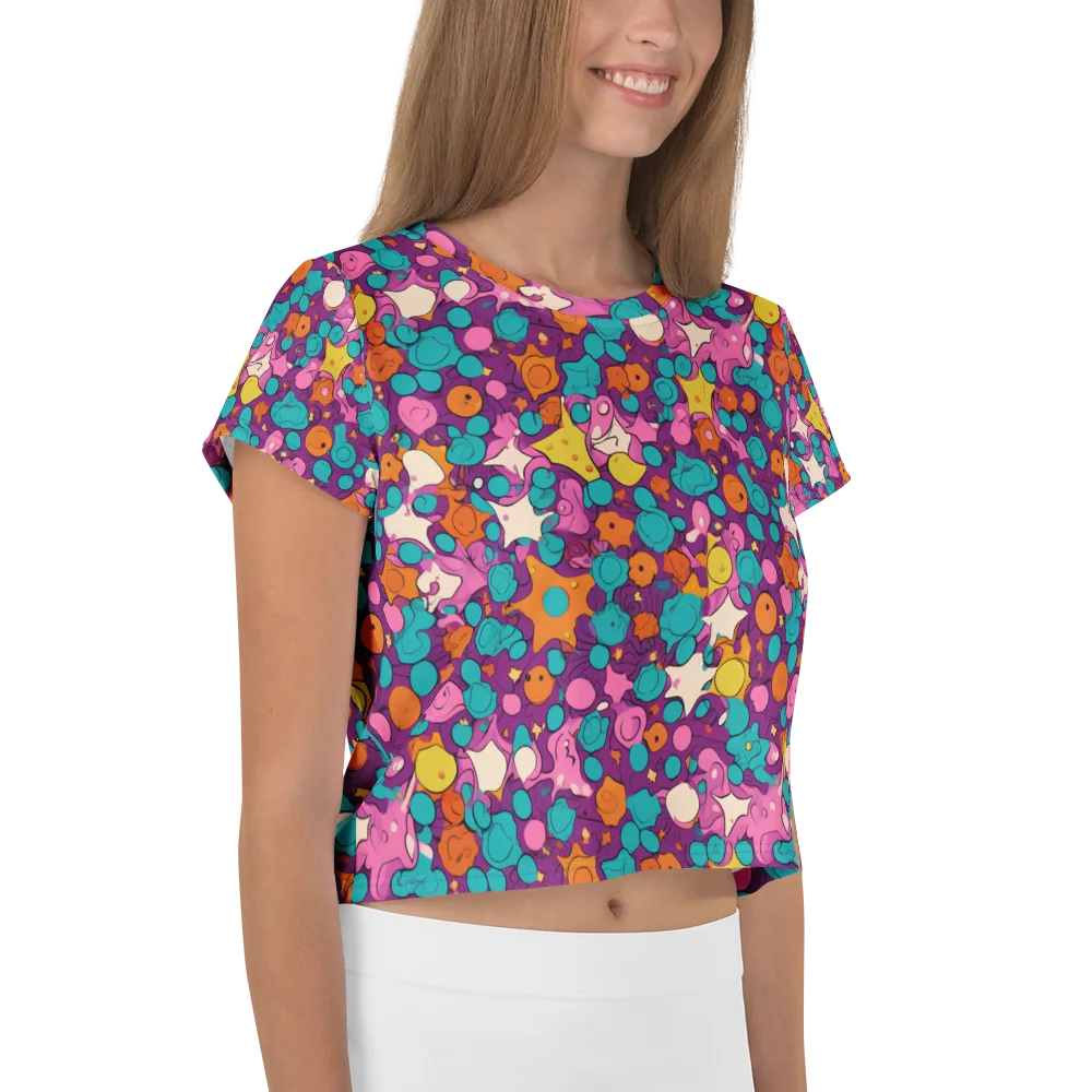 Candy Comet on Crop Tee — Right