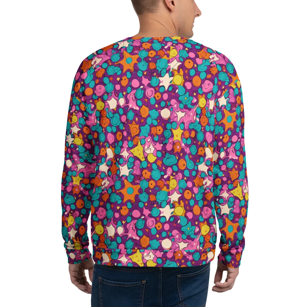 Candy Comet on Sweatshirt — Back