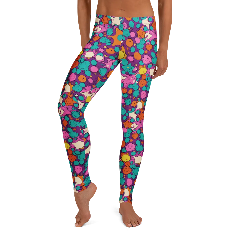 Candy Comet on Leggings — Front