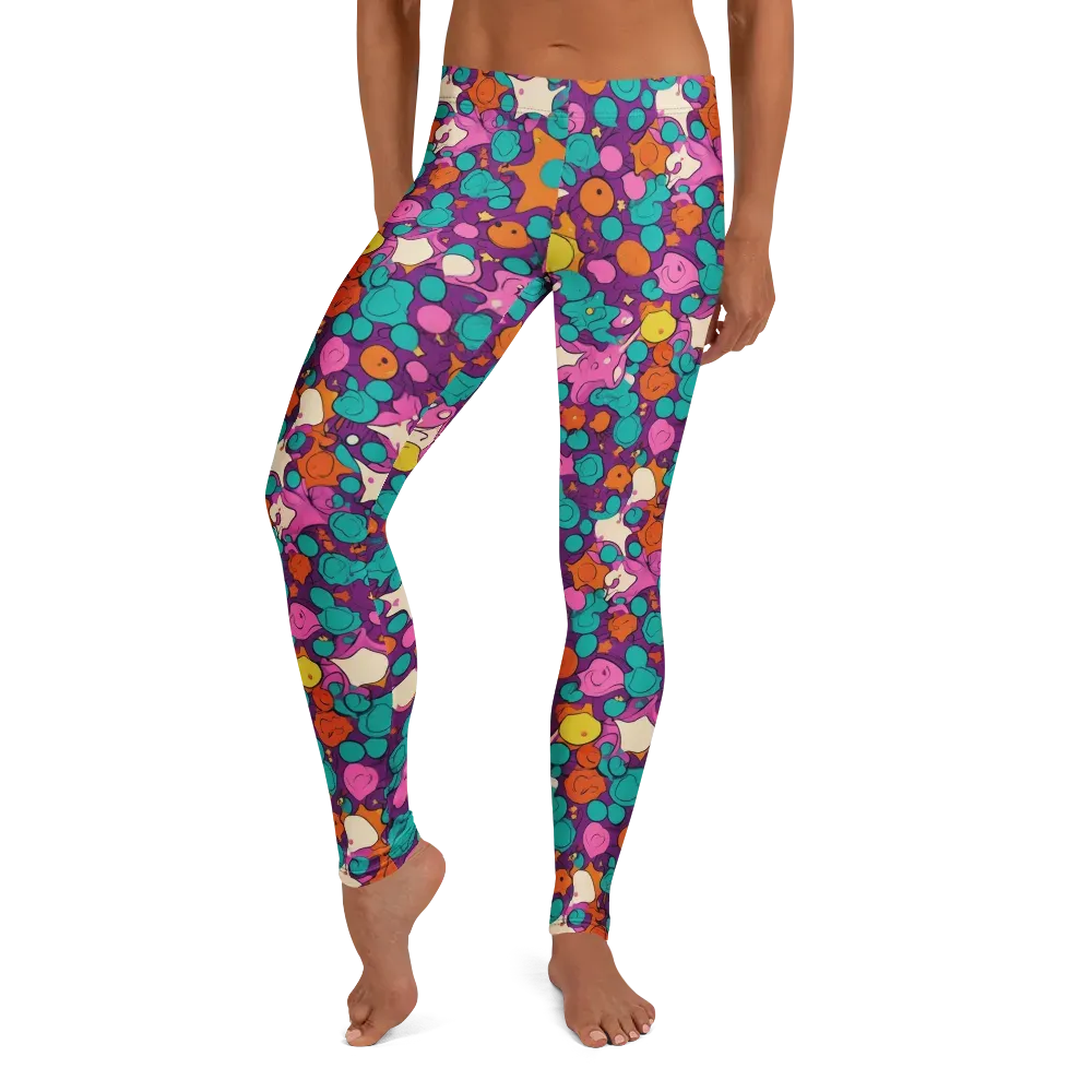 Candy Comet on Leggings — Front