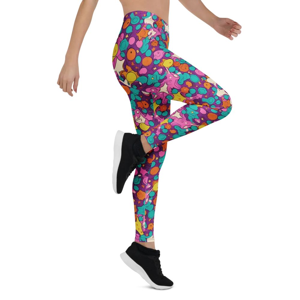 Candy Comet on Leggings — Right