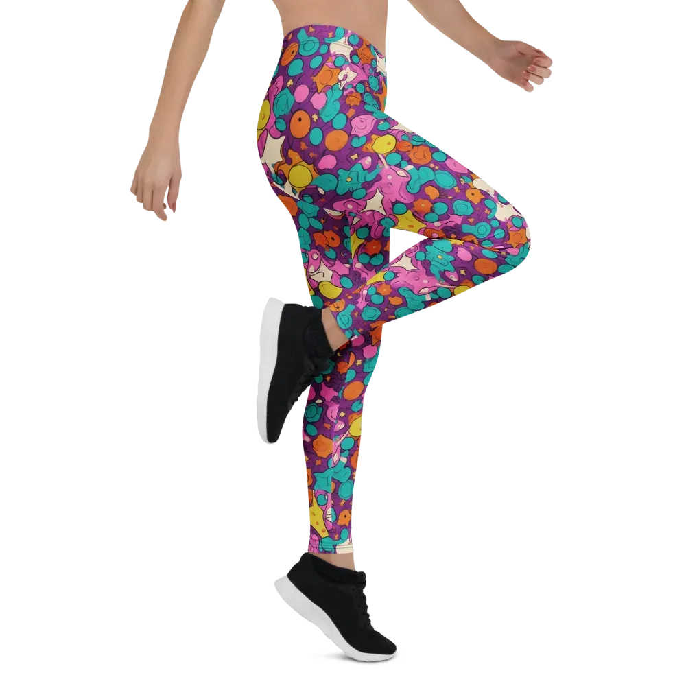 Candy Comet on Leggings — Right