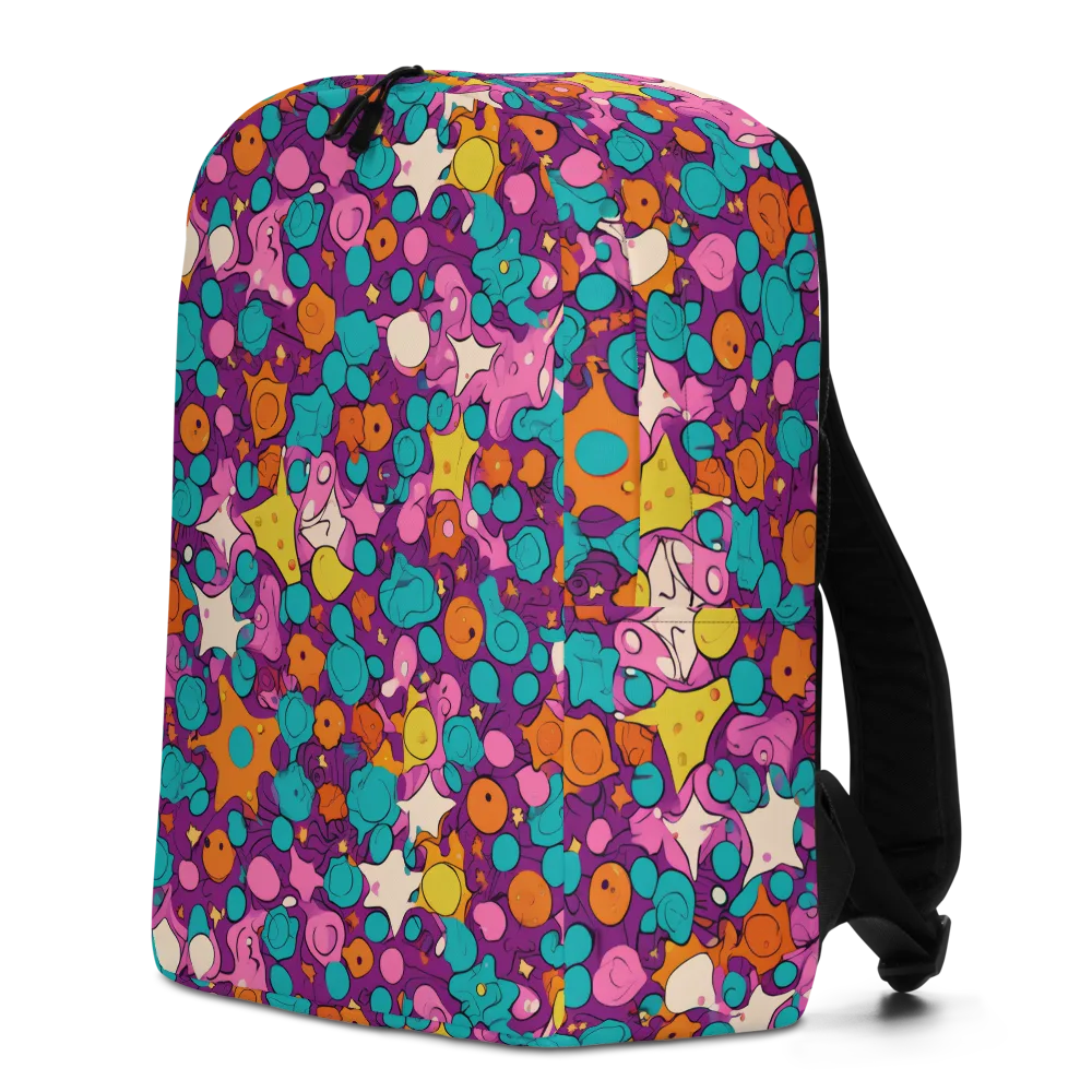 Candy Comet on Minimalist Backpack — Left