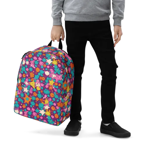 Candy Comet on a Minimalist Backpack