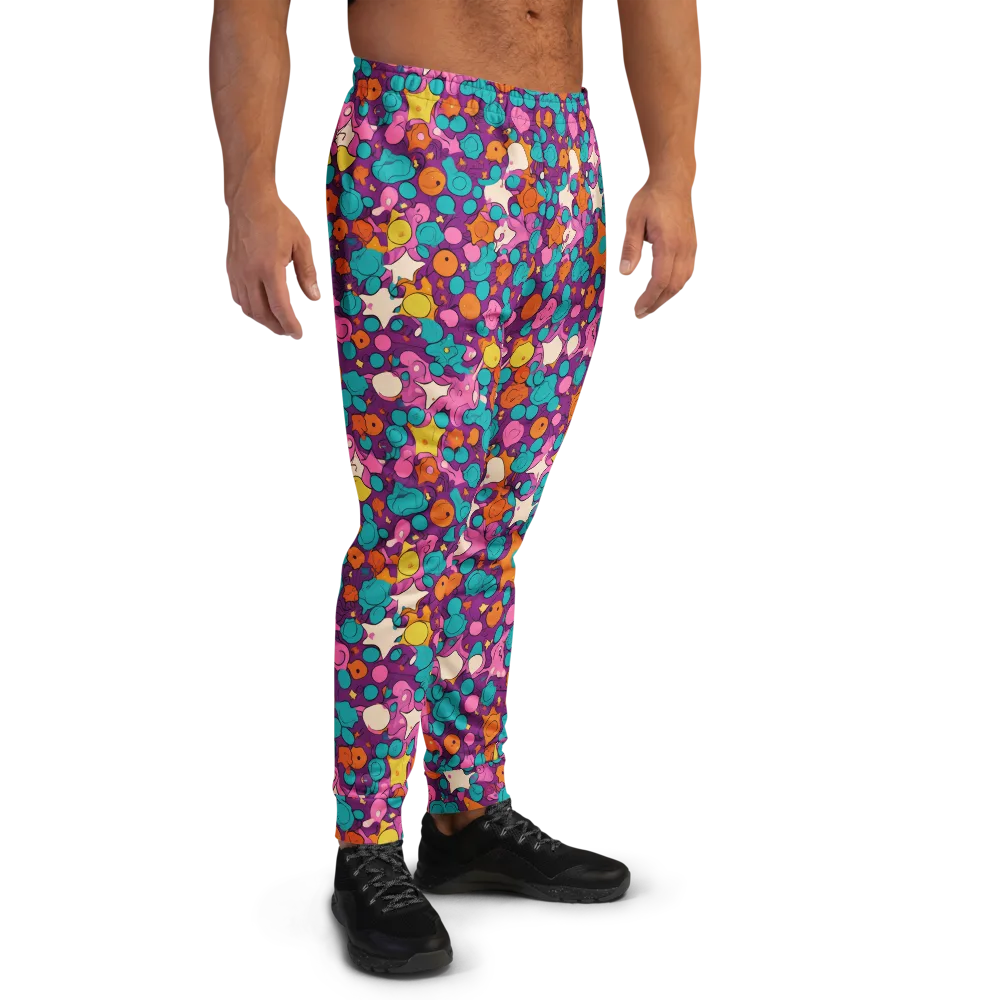 Candy Comet on Men's Joggers — Right