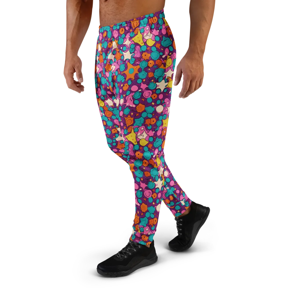 Candy Comet on Men's Joggers — Left