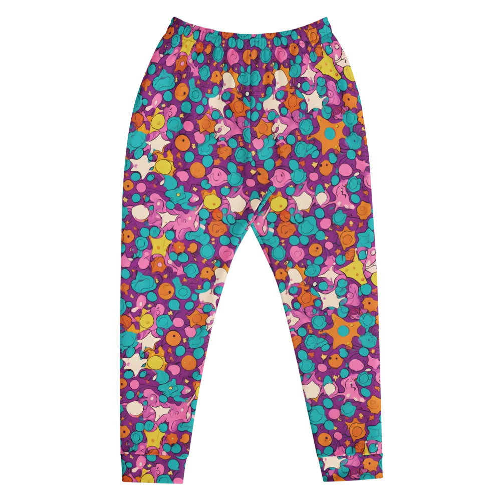 Candy Comet on Men's Joggers — Front