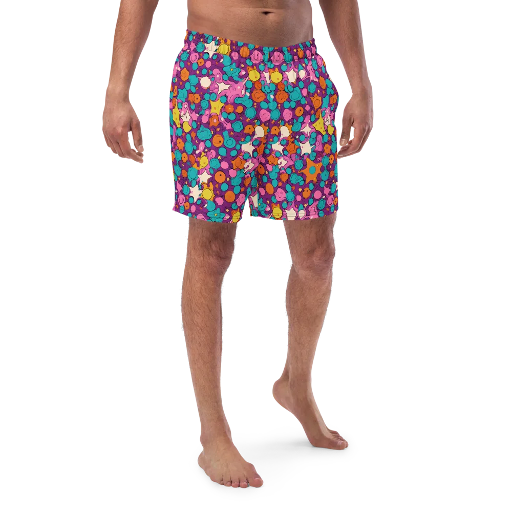 Candy Comet on Swim Trunks — Front