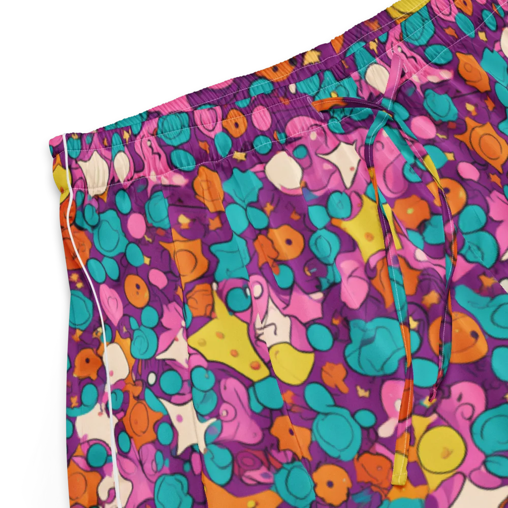 Candy Comet on Women's Pajama Shorts — Product details