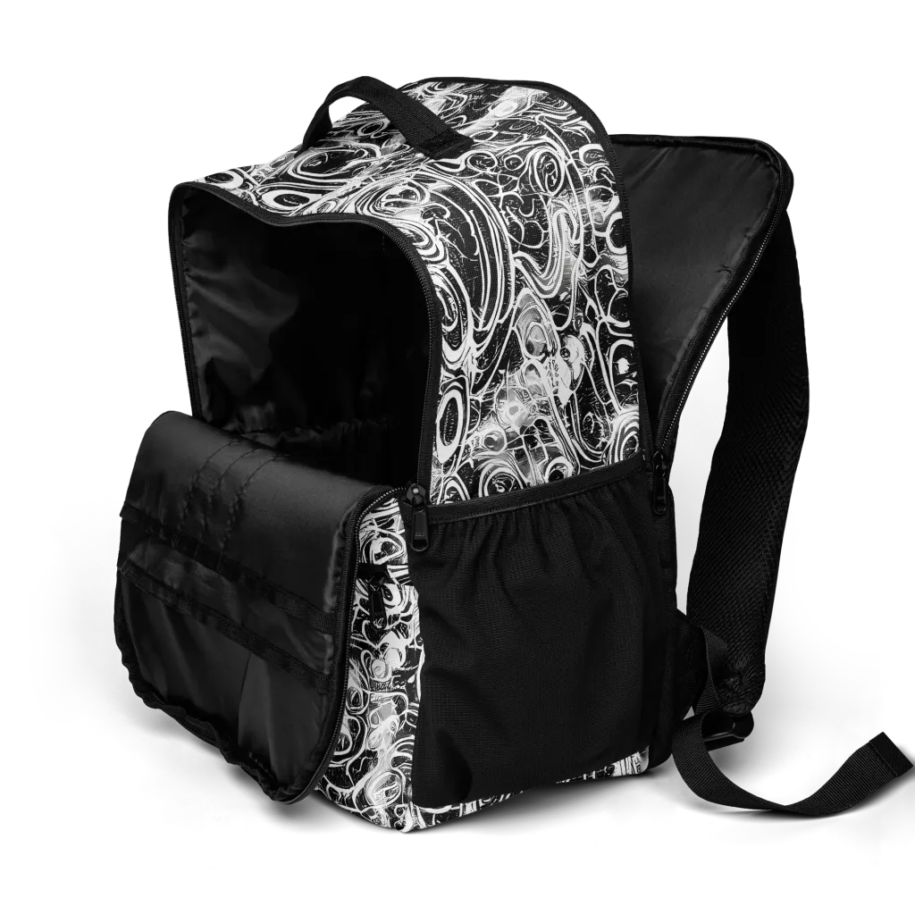 Graphite Whirlpool on Utility Backpack — Product details 2