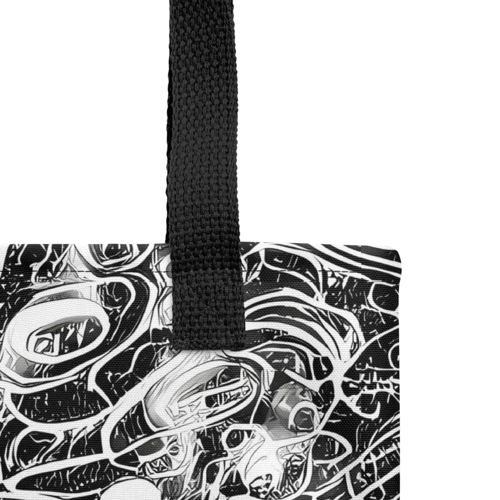 Graphite Whirlpool on Tote Bag — Product details