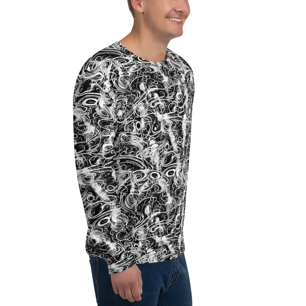 Graphite Whirlpool on Sweatshirt — Right Front