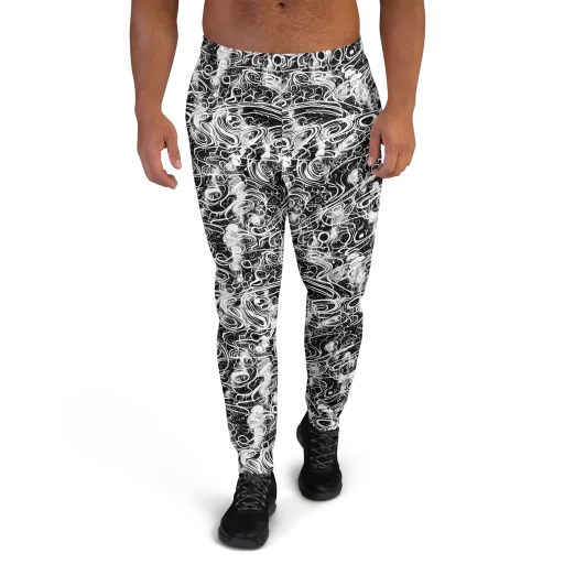 Graphite Whirlpool on a Men's Joggers
