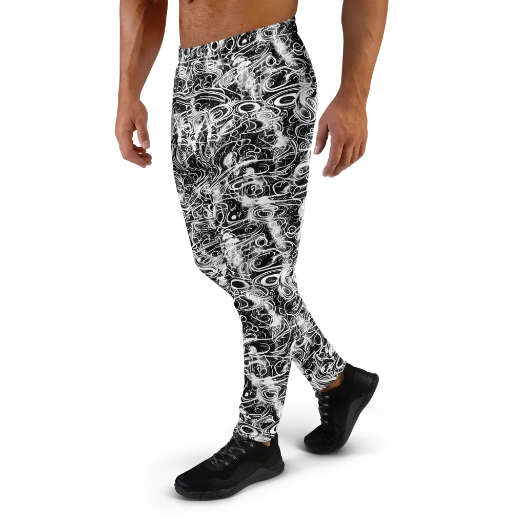 Graphite Whirlpool on Men's Joggers — Left