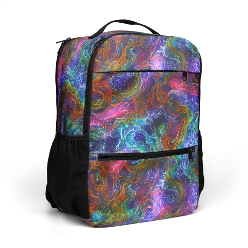 Kaleidoscope Afterdark on a Utility Backpack
