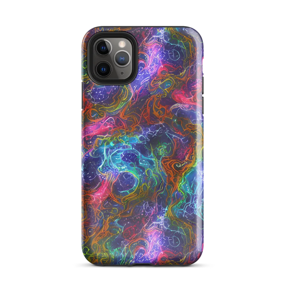 Kaleidoscope Afterdark on Tough Case for iPhone® — Front