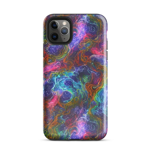 Kaleidoscope Afterdark on a Tough Case for iPhone®