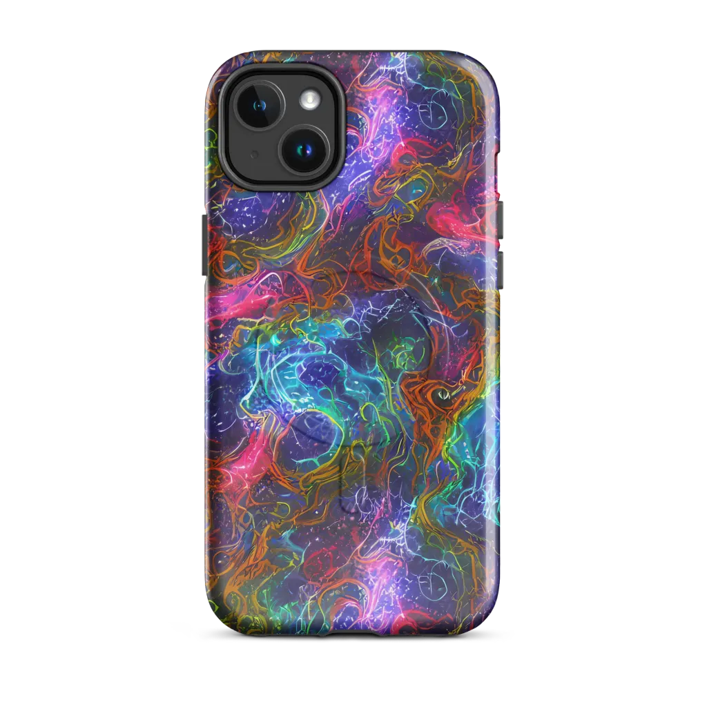 Kaleidoscope Afterdark on MagSafe Tough Case for iPhone® — Front