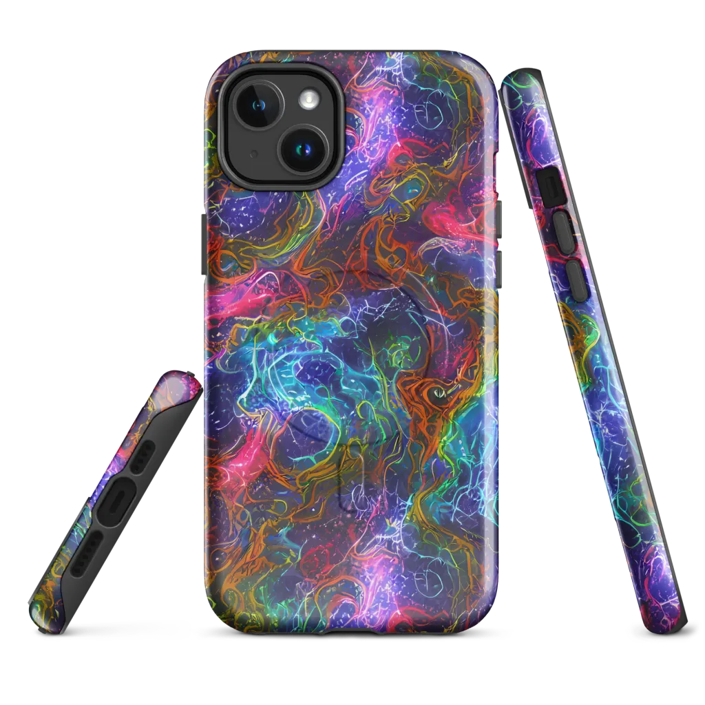 Kaleidoscope Afterdark on MagSafe Tough Case for iPhone® — Front
