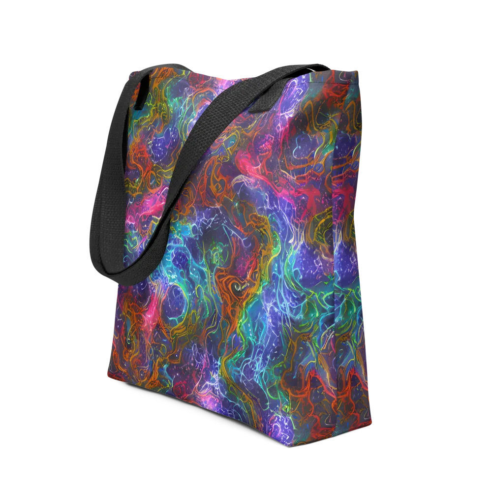 Kaleidoscope Afterdark on Tote Bag — Front