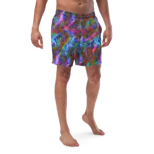 Kaleidoscope Afterdark on a Swim Trunks