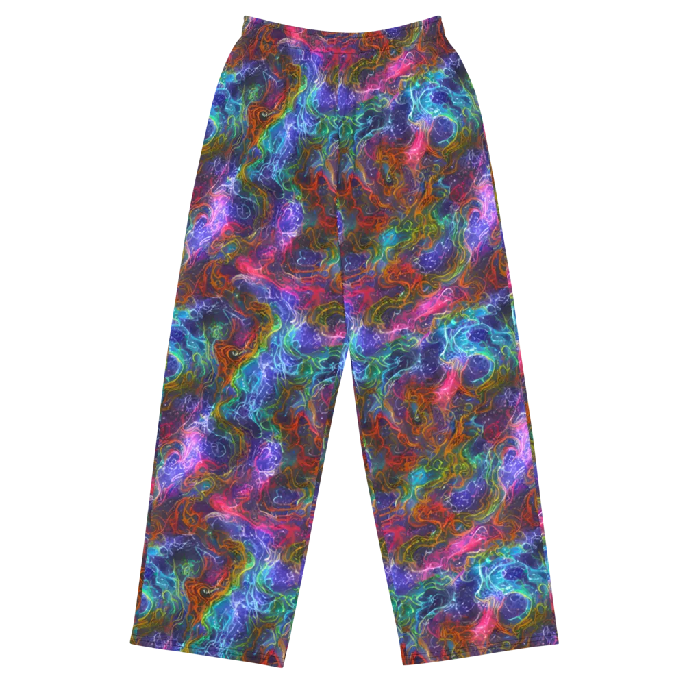 Kaleidoscope Afterdark on Wide-Leg Pants — Front