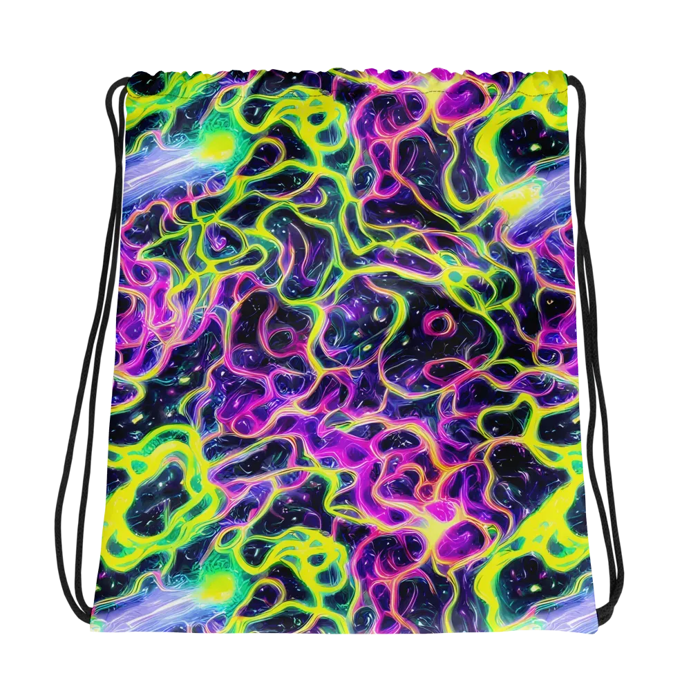 Limewire Lagoon on Drawstring Bag — Photo