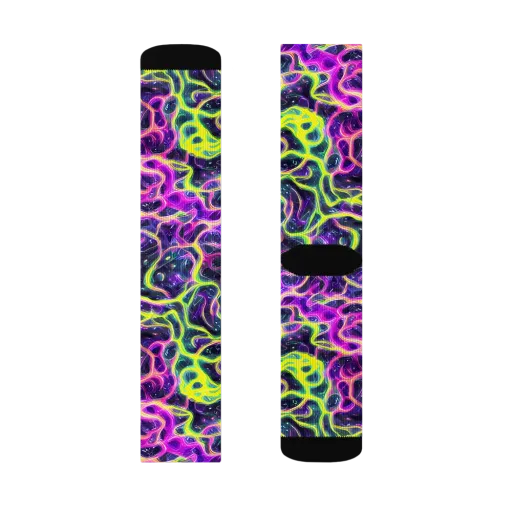 Limewire Lagoon on a Socks