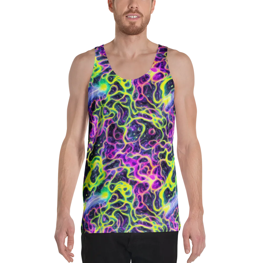 Limewire Lagoon on Men's Tank Top — Front