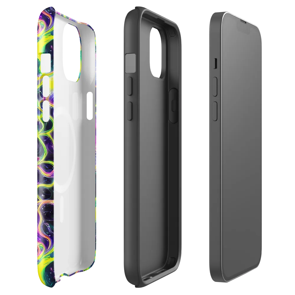 Limewire Lagoon on MagSafe Tough Case for iPhone® — Front