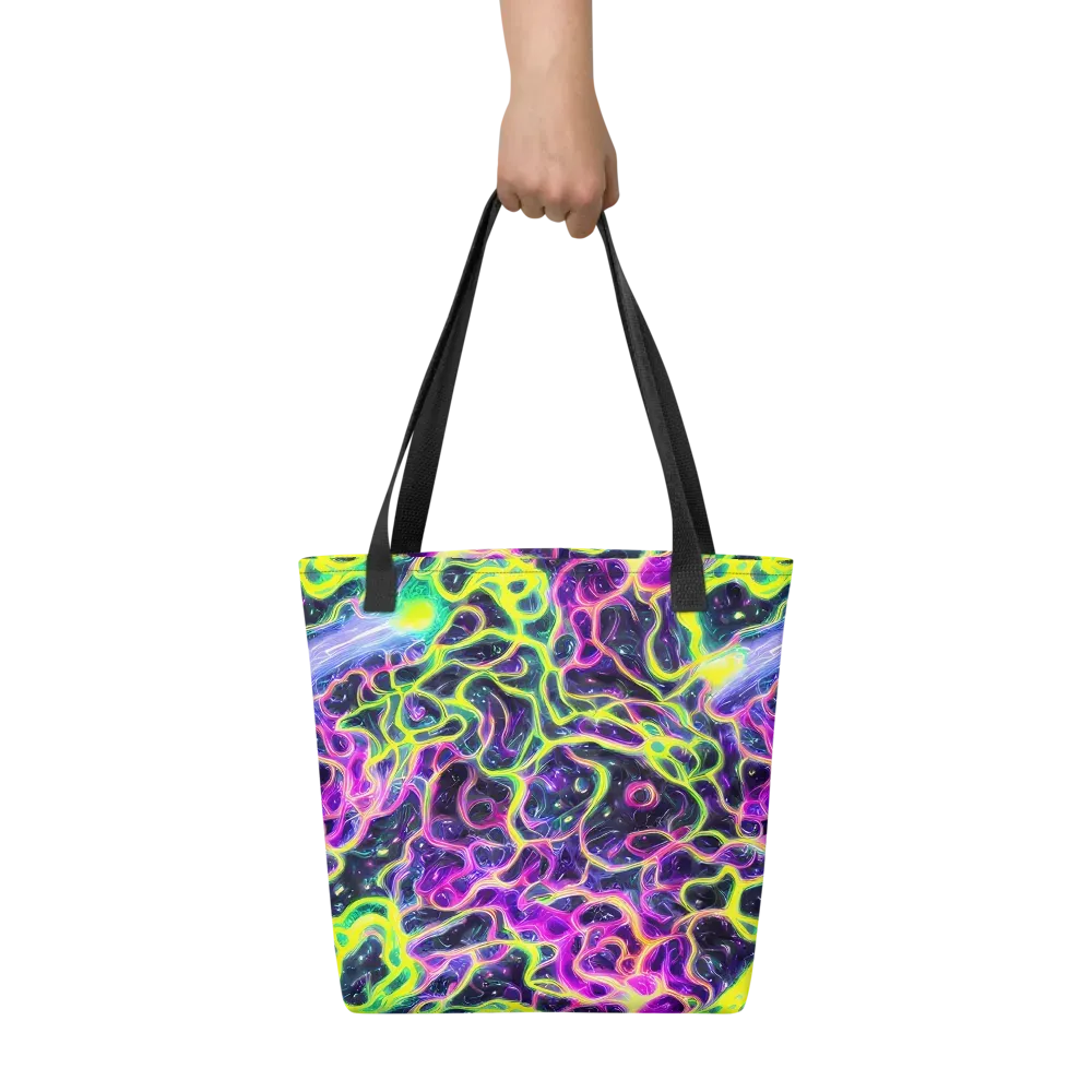 Limewire Lagoon on Tote Bag — Front