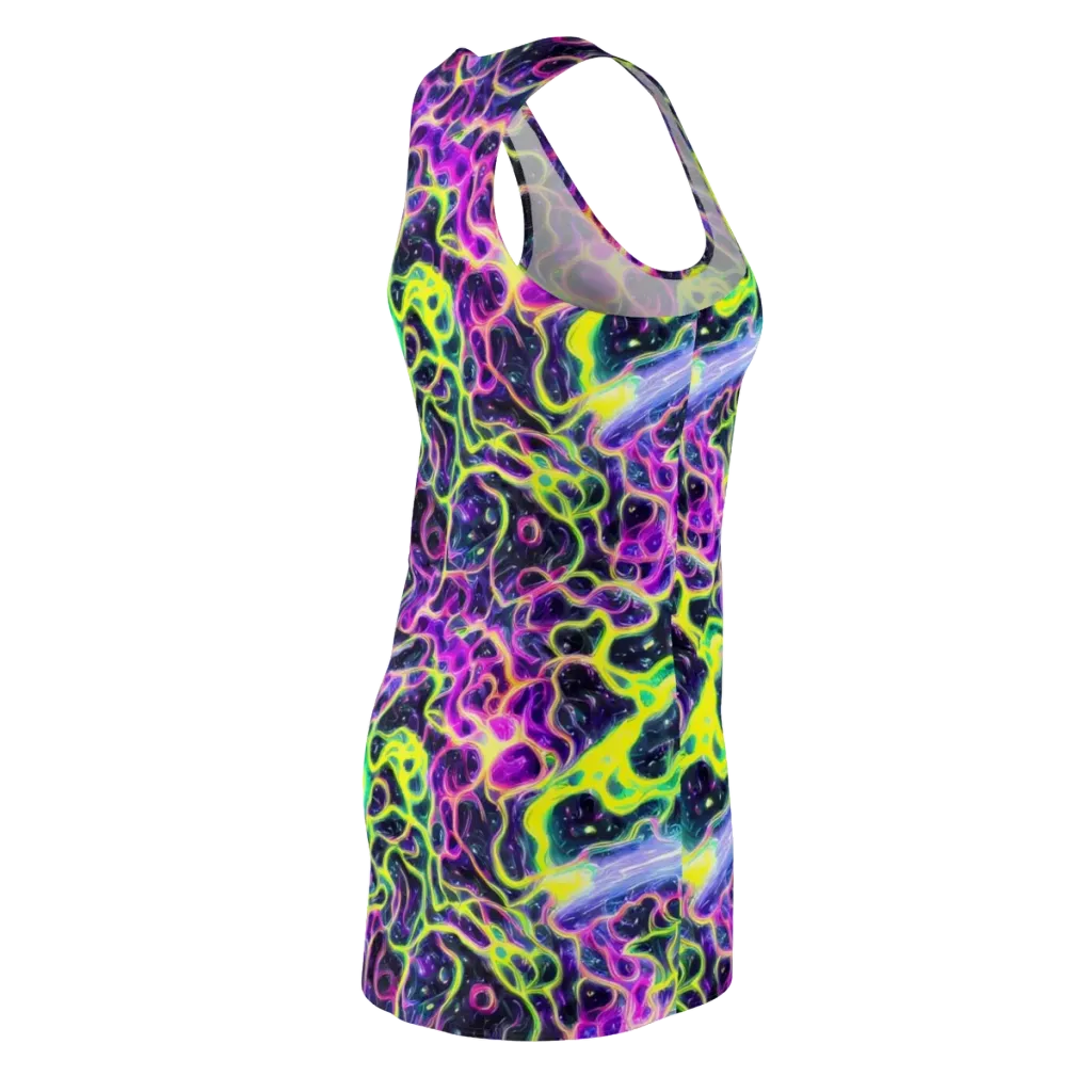 Limewire Lagoon on Racerback Dress — Back Side