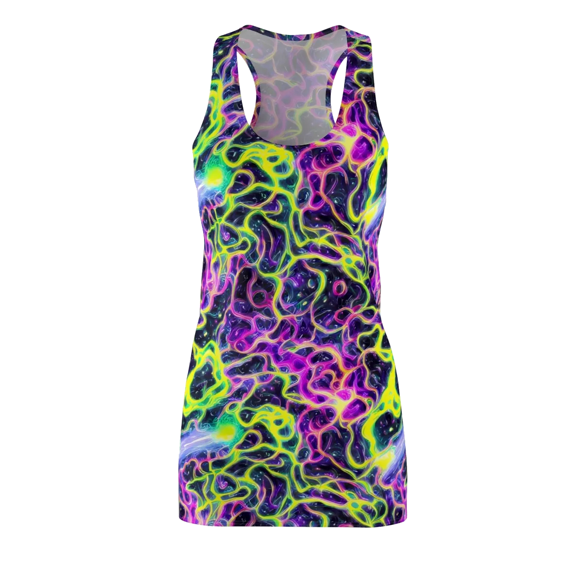 Limewire Lagoon on Racerback Dress — Front