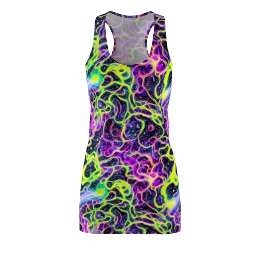 Limewire Lagoon on a Racerback Dress
