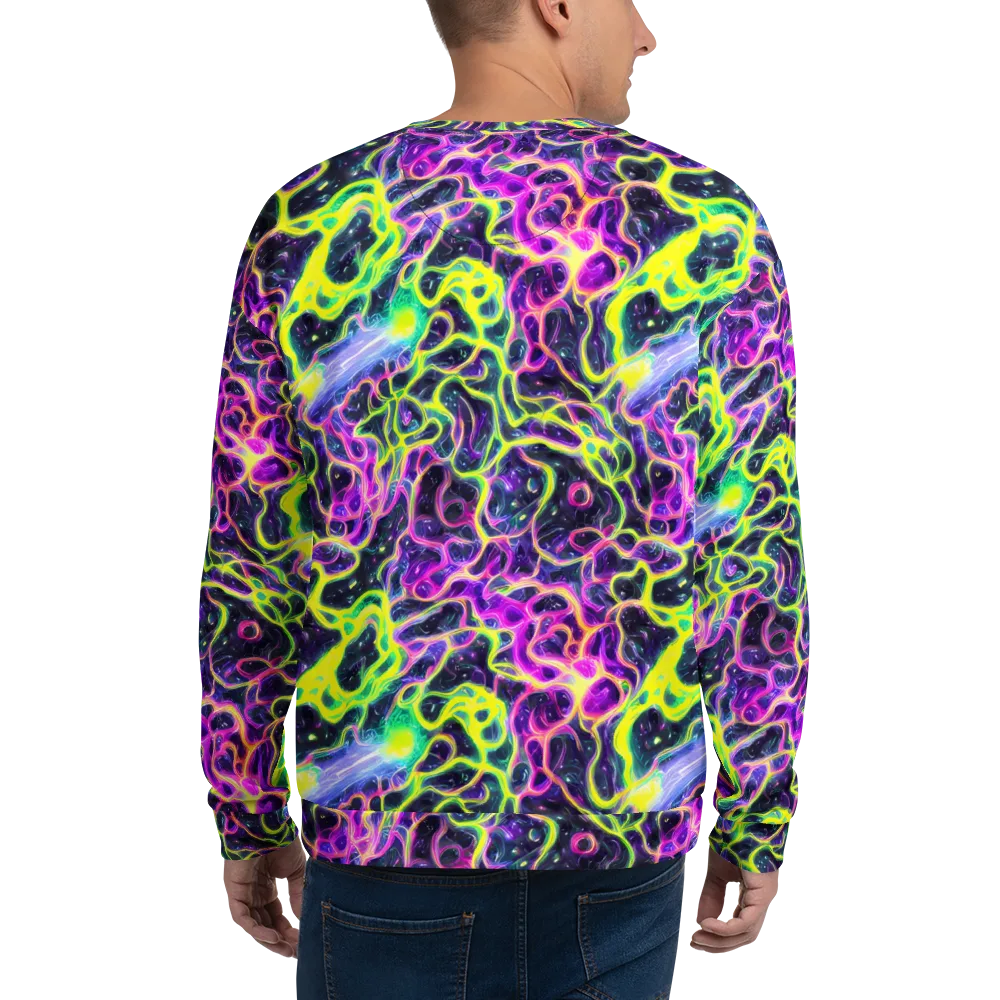 Limewire Lagoon on Sweatshirt — Back