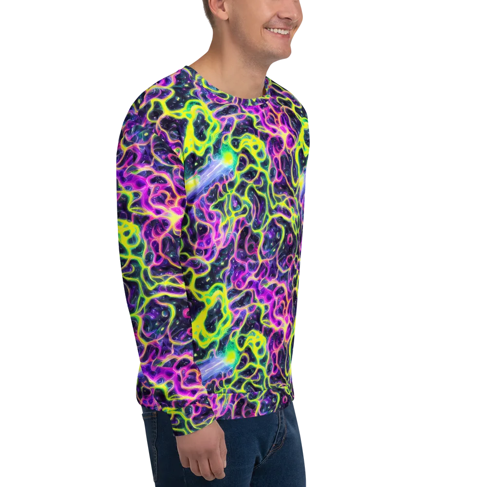 Limewire Lagoon on Sweatshirt — Right Front