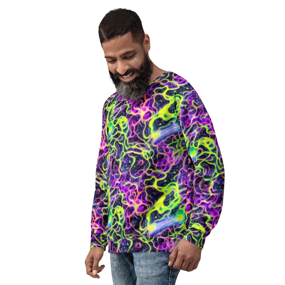 Limewire Lagoon on Sweatshirt — Left Front