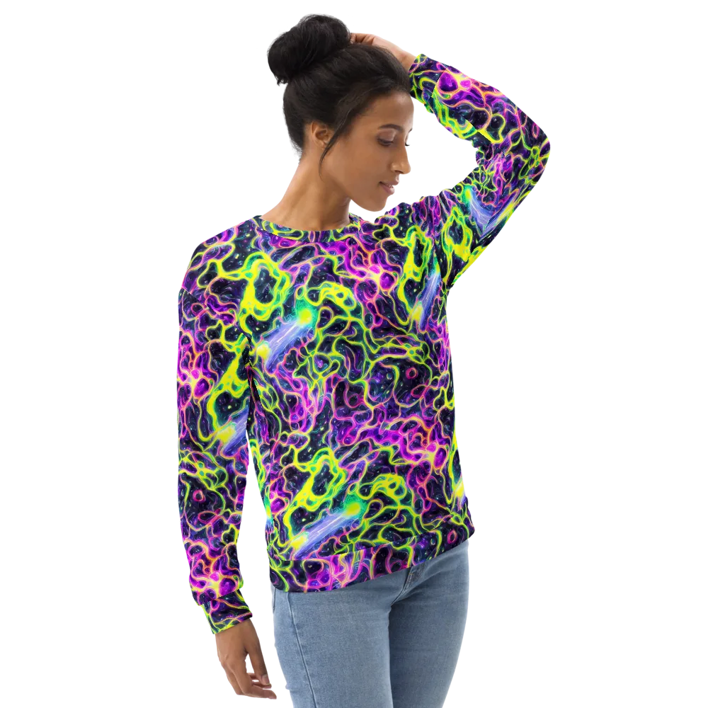 Limewire Lagoon on Sweatshirt — Right Front