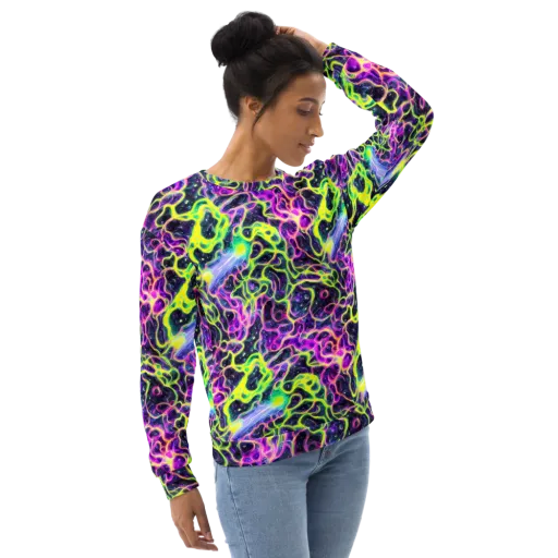 Limewire Lagoon on a Sweatshirt