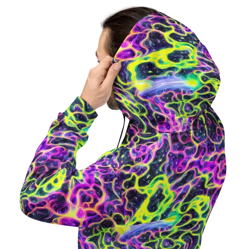 Limewire Lagoon on a Hoodie