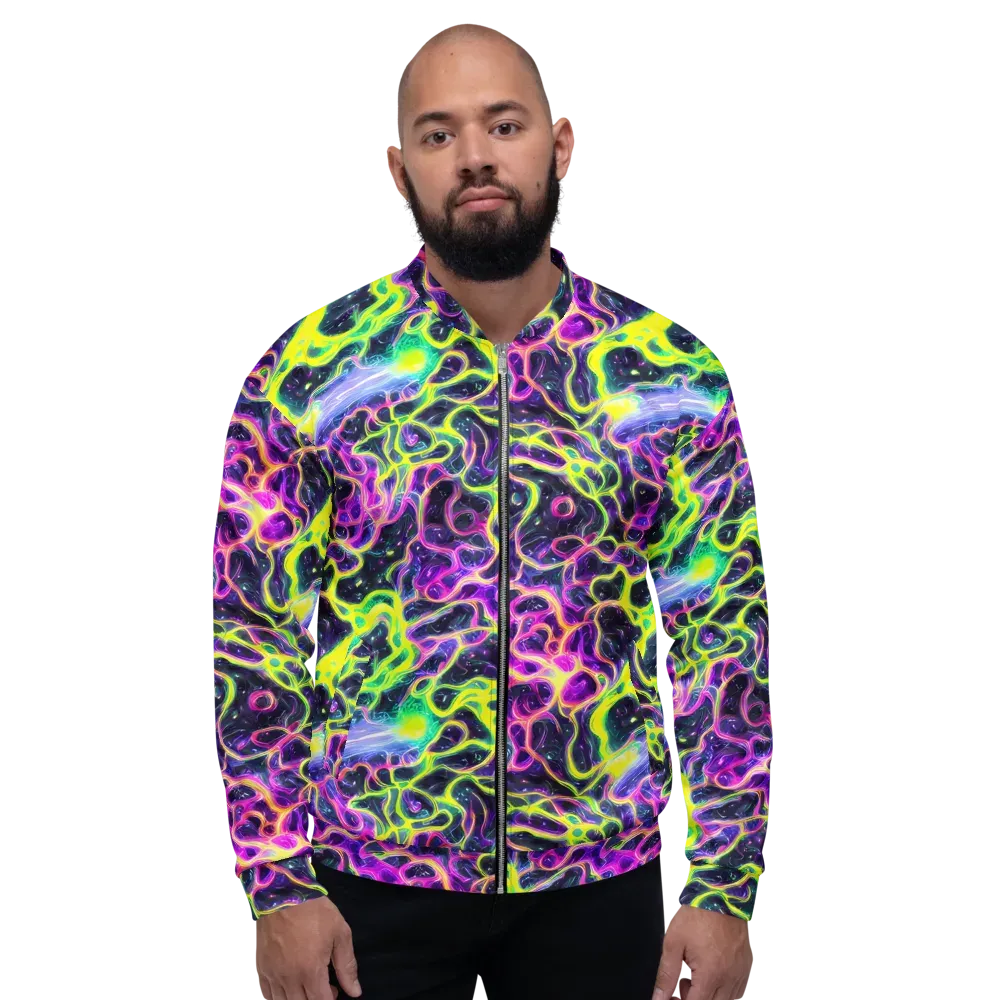 Limewire Lagoon on Bomber Jacket — Front