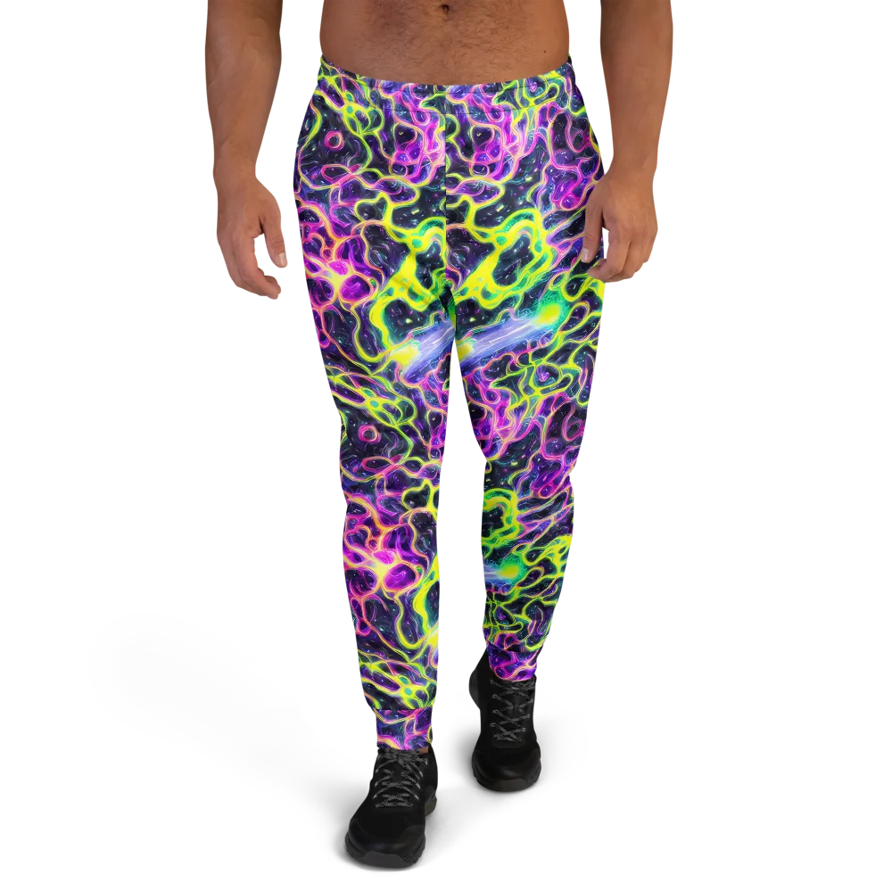 Limewire Lagoon on Men's Joggers — Front