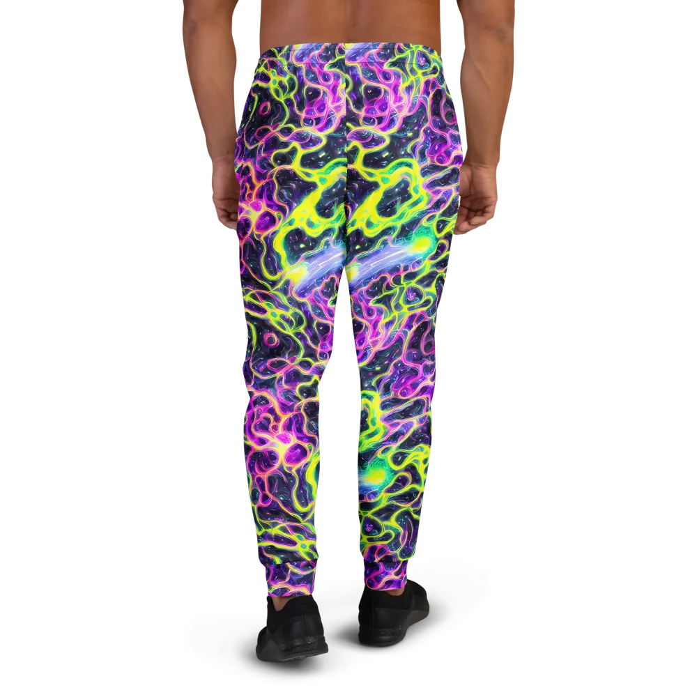 Limewire Lagoon on Men's Joggers — Back