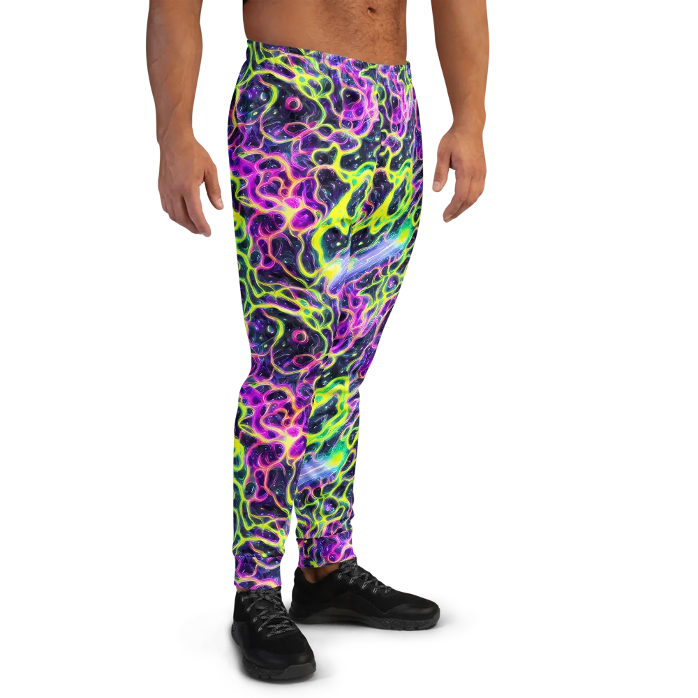 Limewire Lagoon on Men's Joggers — Right