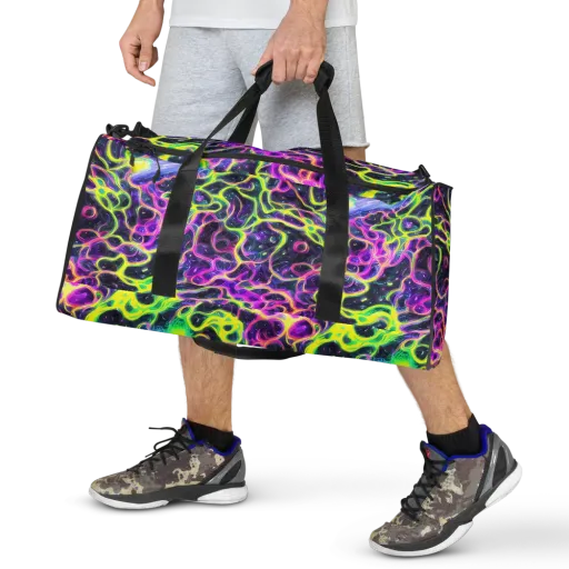 Limewire Lagoon on a Duffle Bag